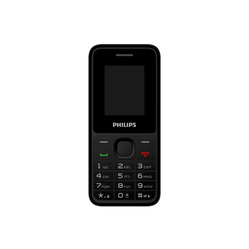 Philips Xenium E2125 Çift Sim Kart Tuşlu Cep Telefonu Siyah