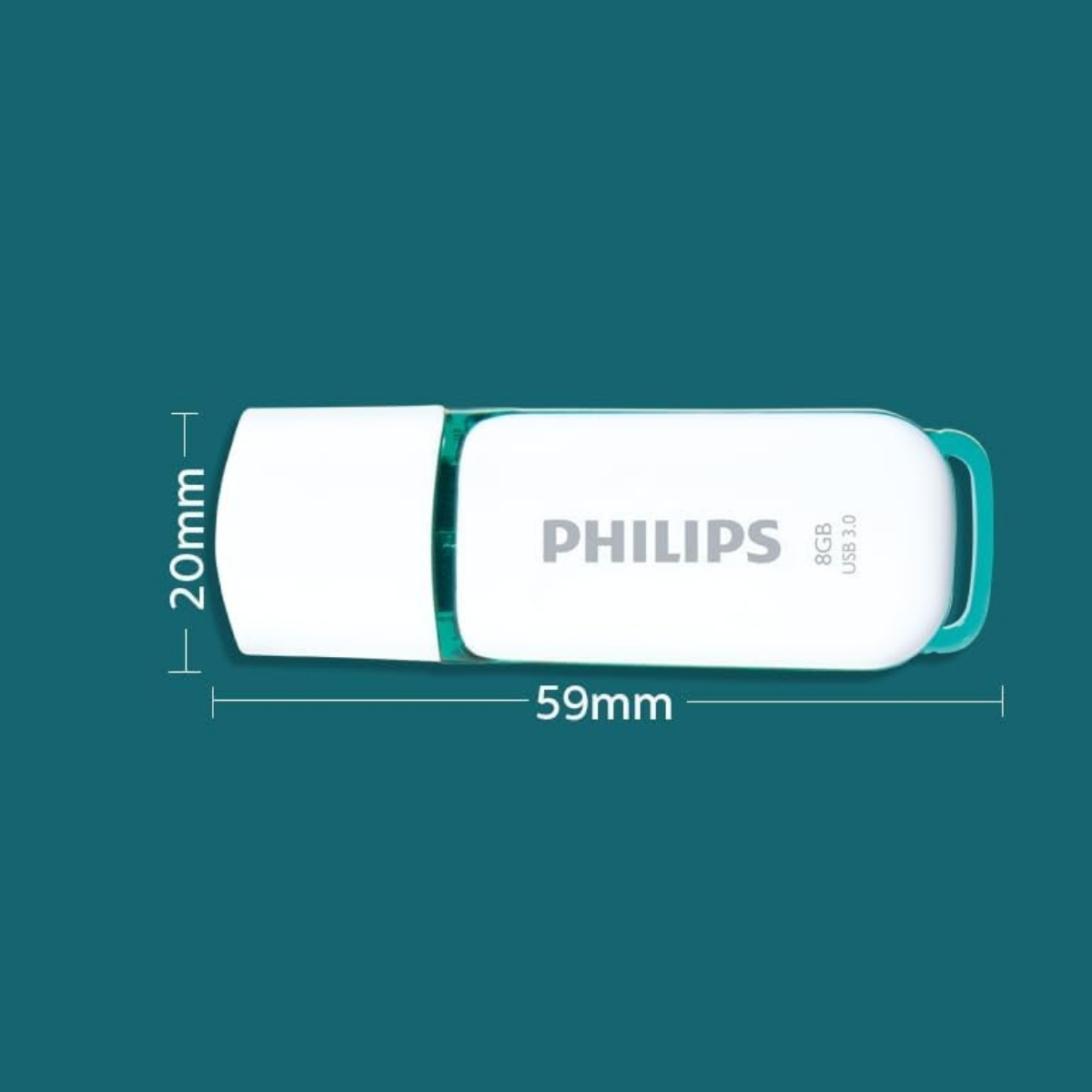 Philips Snow 8 GB LED Göstergeli Super Speed USB 3.0 Flash Bellek - Görsel 3
