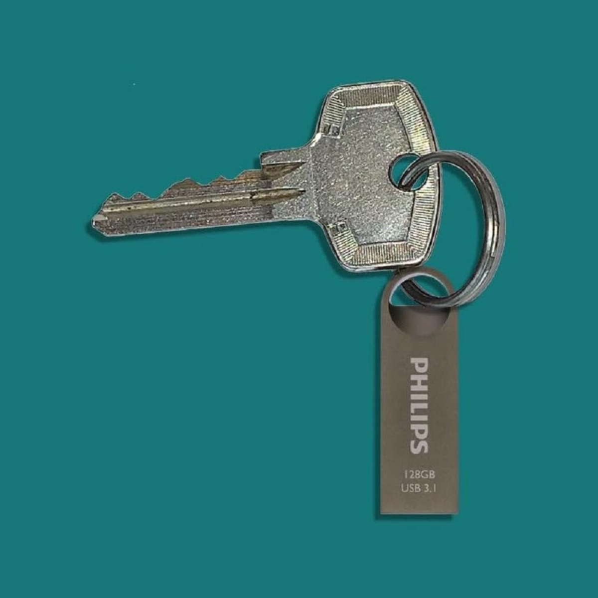 Philips Moon 128 GB USB 3.1 Ultra Speed Metal USB Flash Bellek - Görsel 3