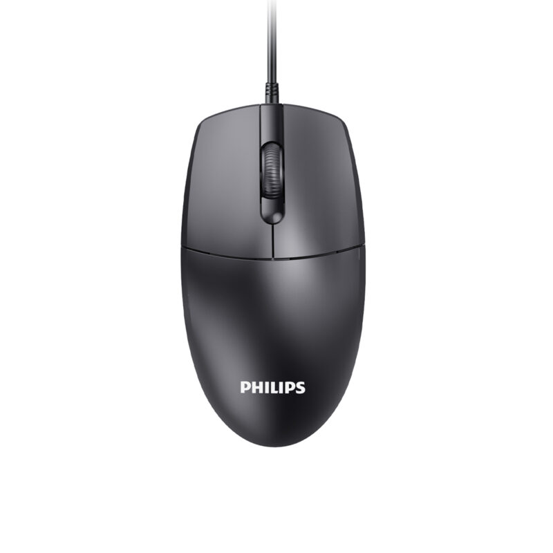 Philips SPK7247 USB Kablolu 1200DPI 3 Tuşlu Optik Mouse Siyah