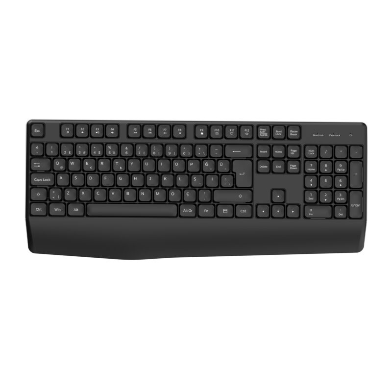 Philips SPK6348 Kablosuz Türkçe Q Klavye Siyah