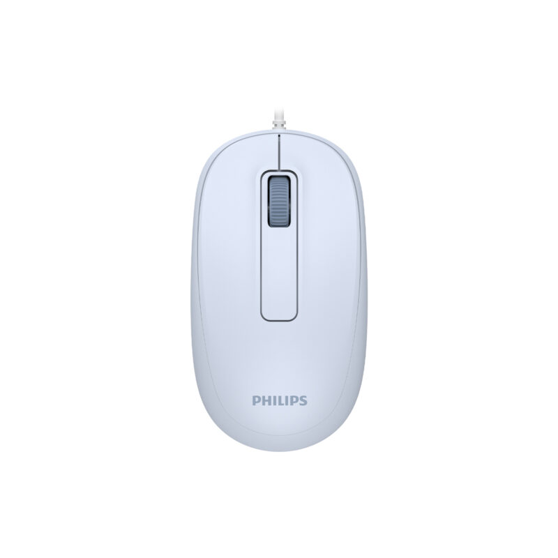 Philips SPK7238 USB Kablolu 1200DPI 3 Tuşlu Optik Mouse Açık Mavi