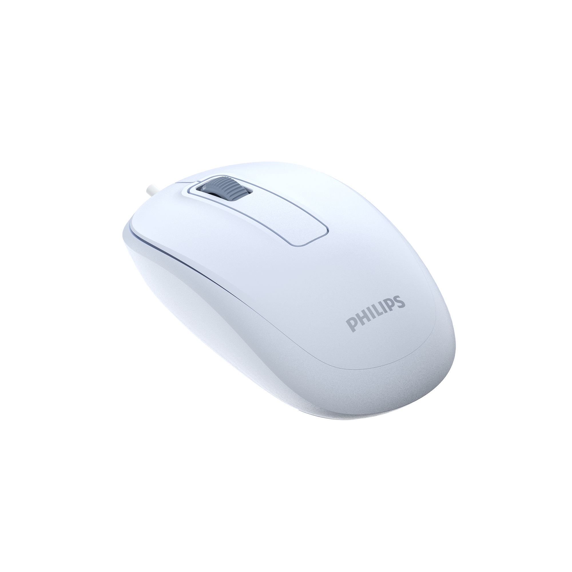Philips SPK7238 USB Kablolu 1200DPI 3 Tuşlu Optik Mouse Açık Mavi - Görsel 2