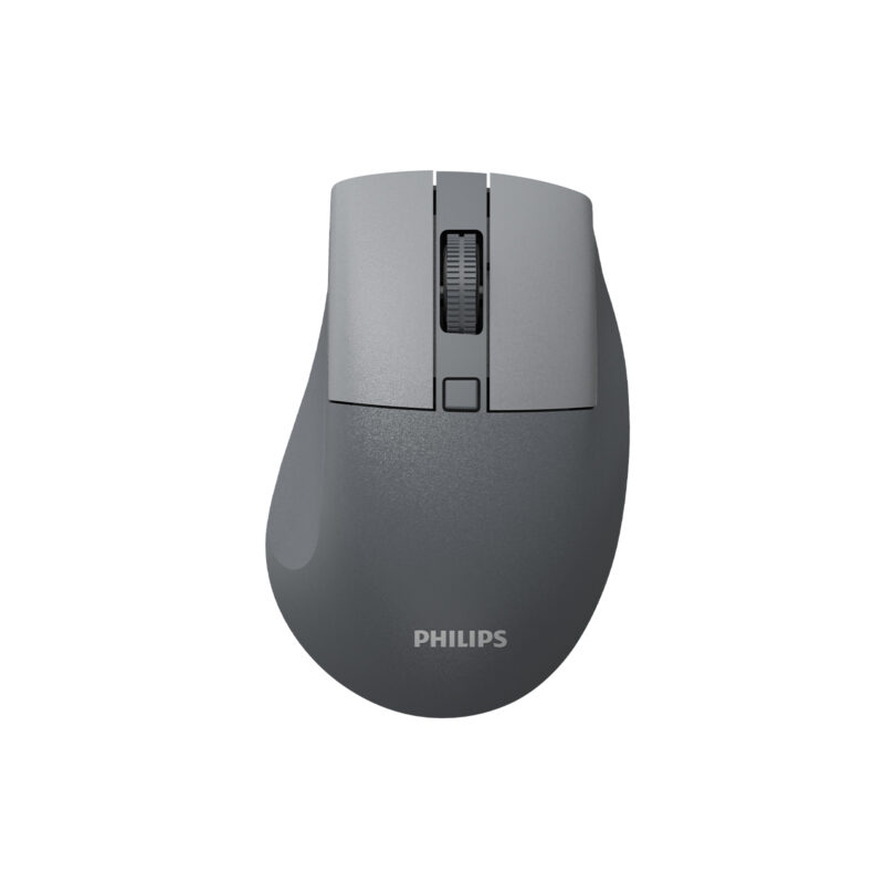 Philips SPK7528 Kablosuz Bluetooth 1600DPI 5 Tuşlu Optik Mouse Gri