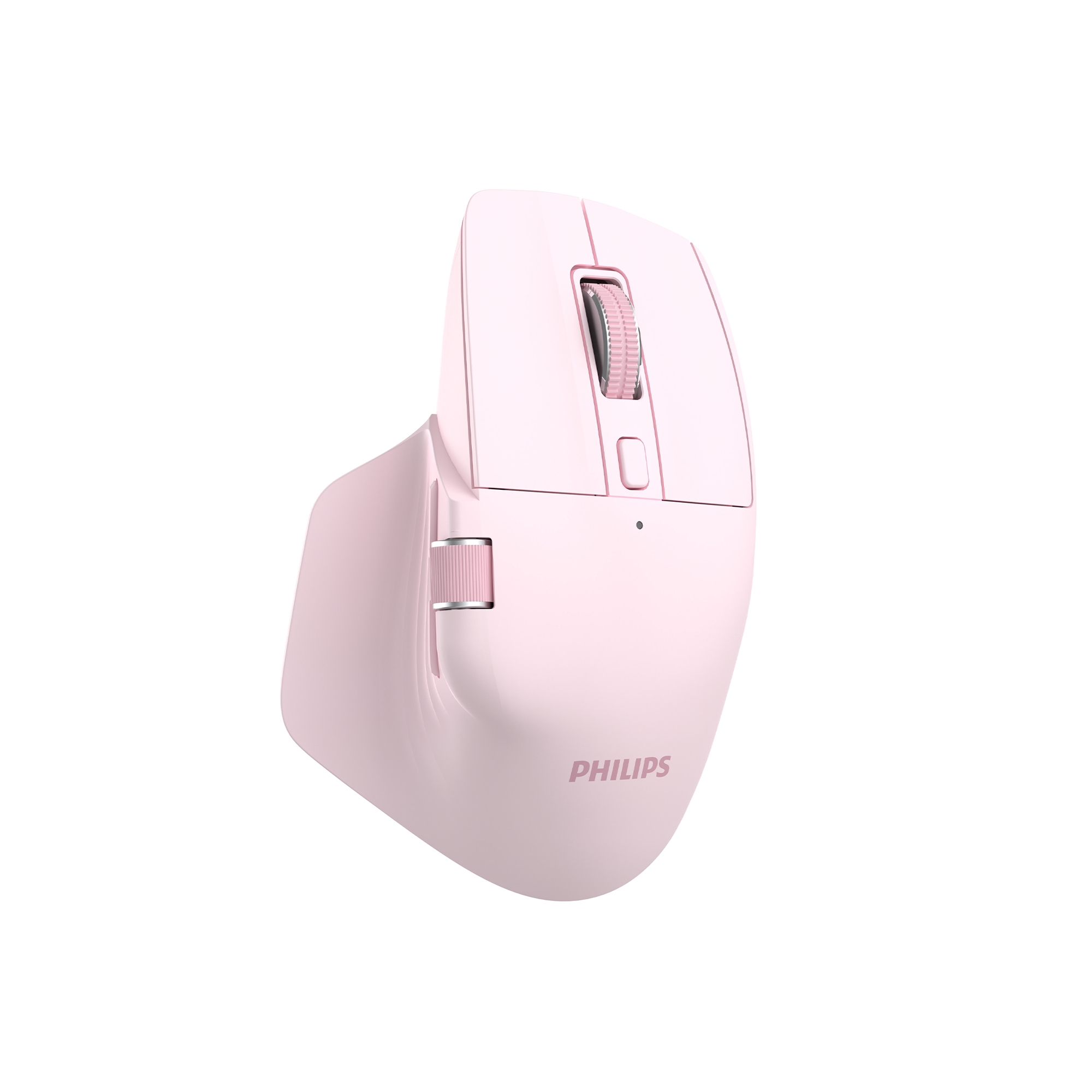 Philips SPK7858 Bluetooth Kablosuz Çift Modlu 4000DPI 7 Tuşlu Optik Mouse Pembe - Görsel 5