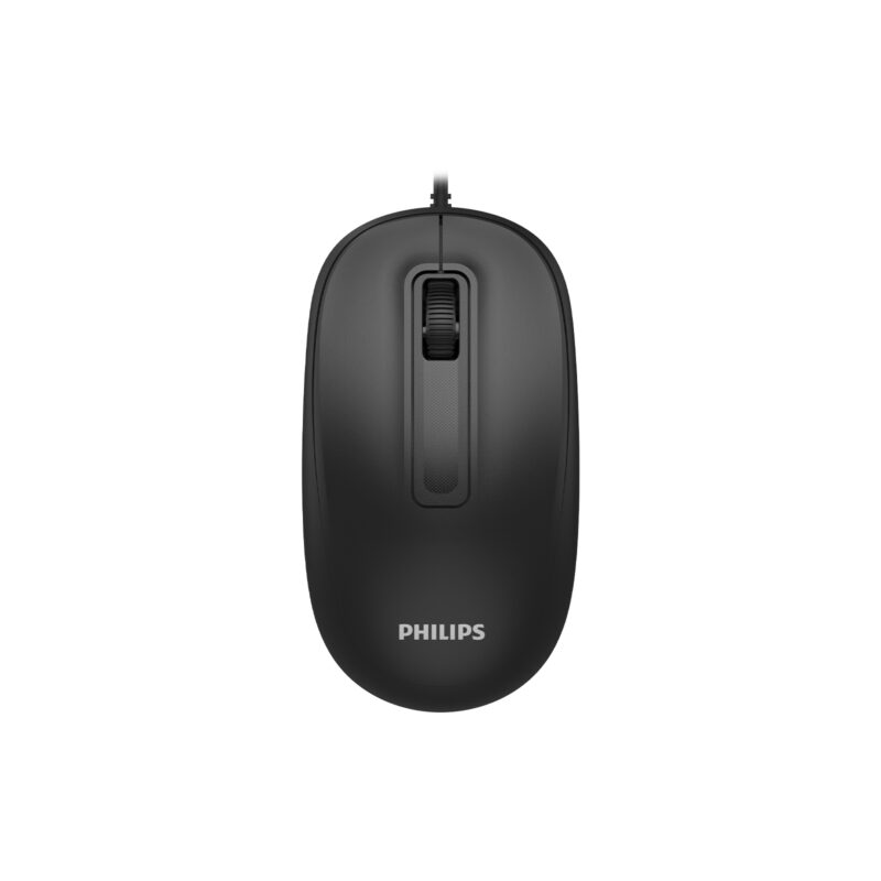 Philips SPK7238 USB Kablolu 1200DPI 3 Tuşlu Optik Mouse Siyah