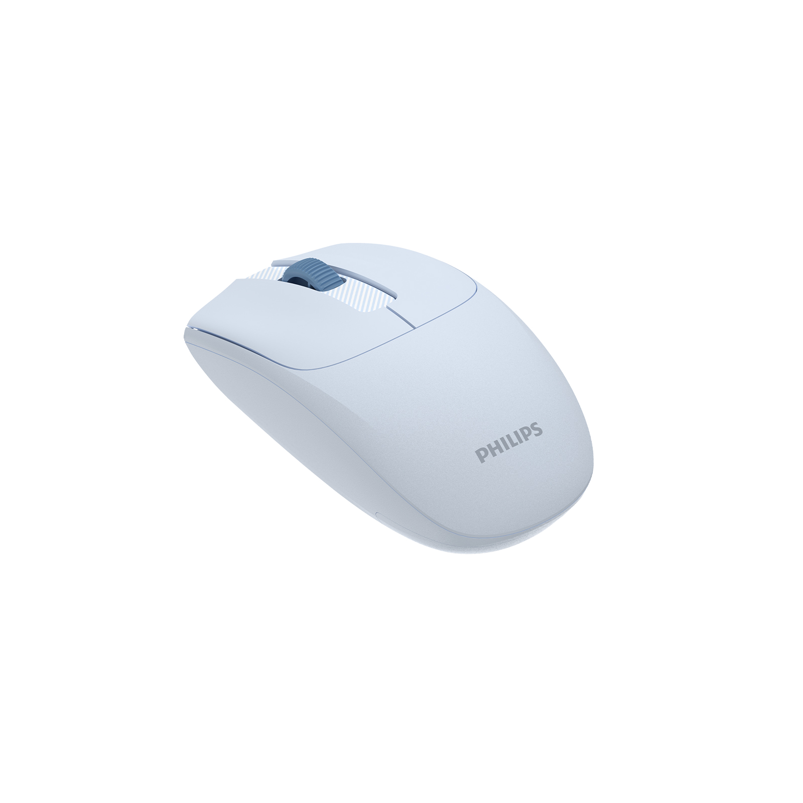 Philips SPK7398 Kablosuz 1600DPI 3 Tuşlu Optik Sessiz Mouse Açık Mavi - Görsel 2