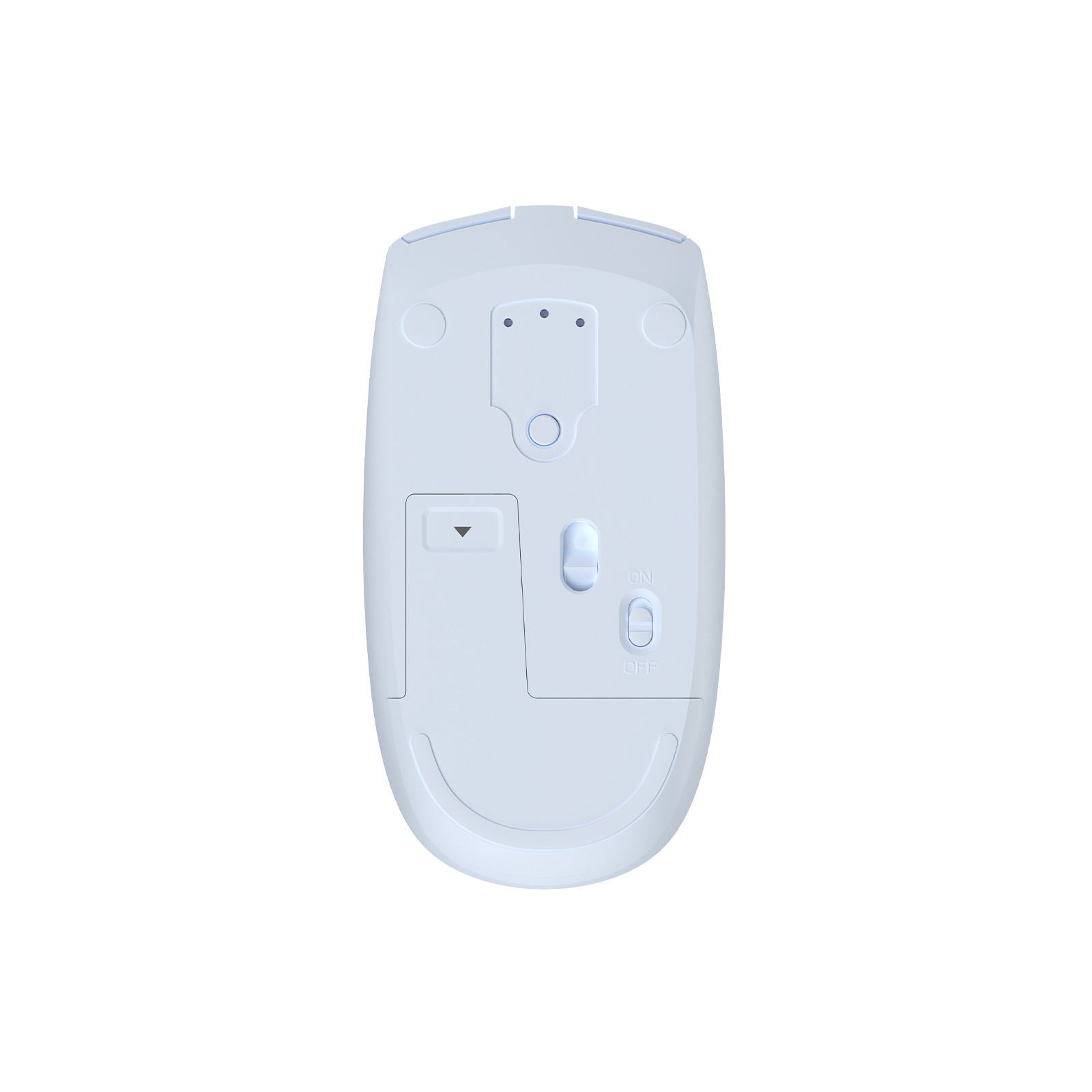 Philips SPK7398 Kablosuz 1600DPI 3 Tuşlu Optik Sessiz Mouse Açık Mavi - Görsel 5