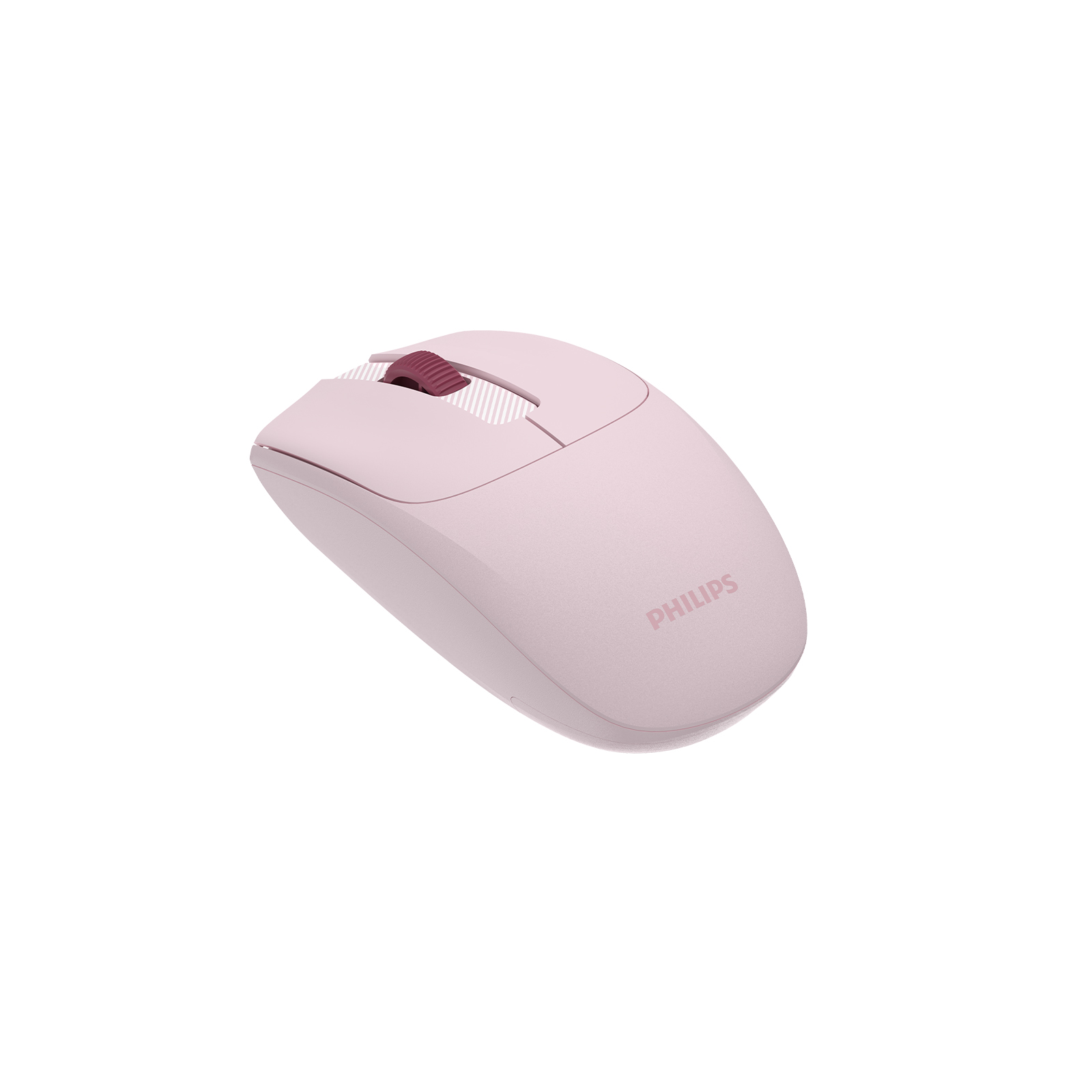 Philips SPK7398 Kablosuz 1600DPI 3 Tuşlu Optik Sessiz Mouse Pembe - Görsel 2