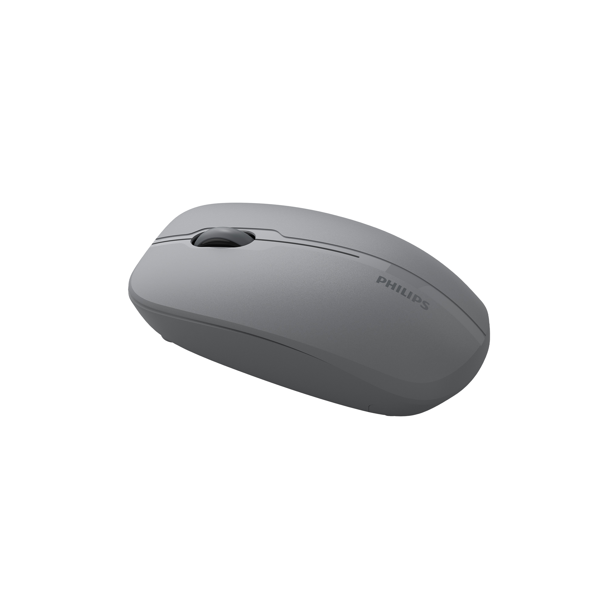 Philips SPK7418 Kablosuz Bluetooth 1600DPI 4 Tuşlu Optik Sessiz Mouse Gri - Görsel 2