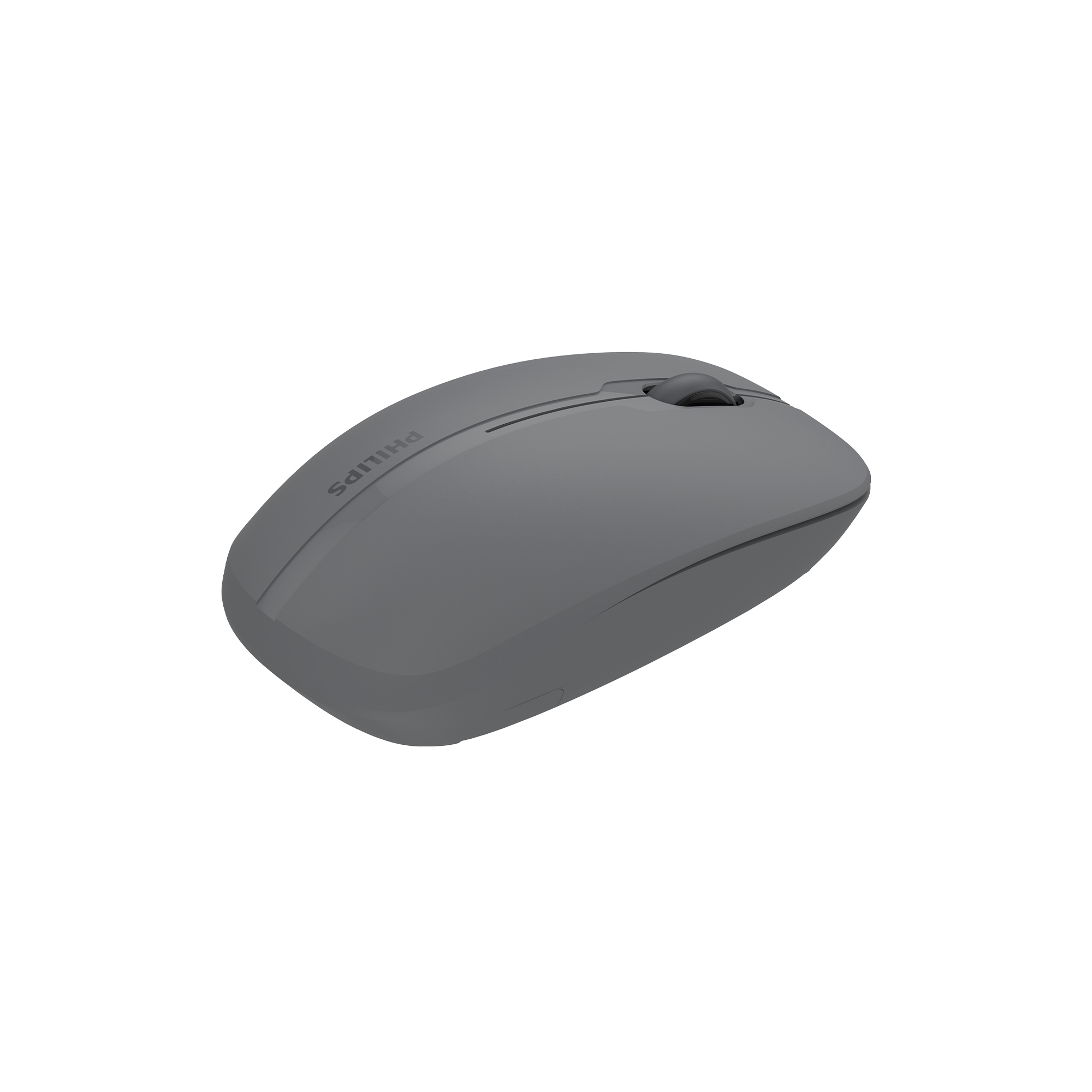 Philips SPK7418 Kablosuz Bluetooth 1600DPI 4 Tuşlu Optik Sessiz Mouse Gri - Görsel 3