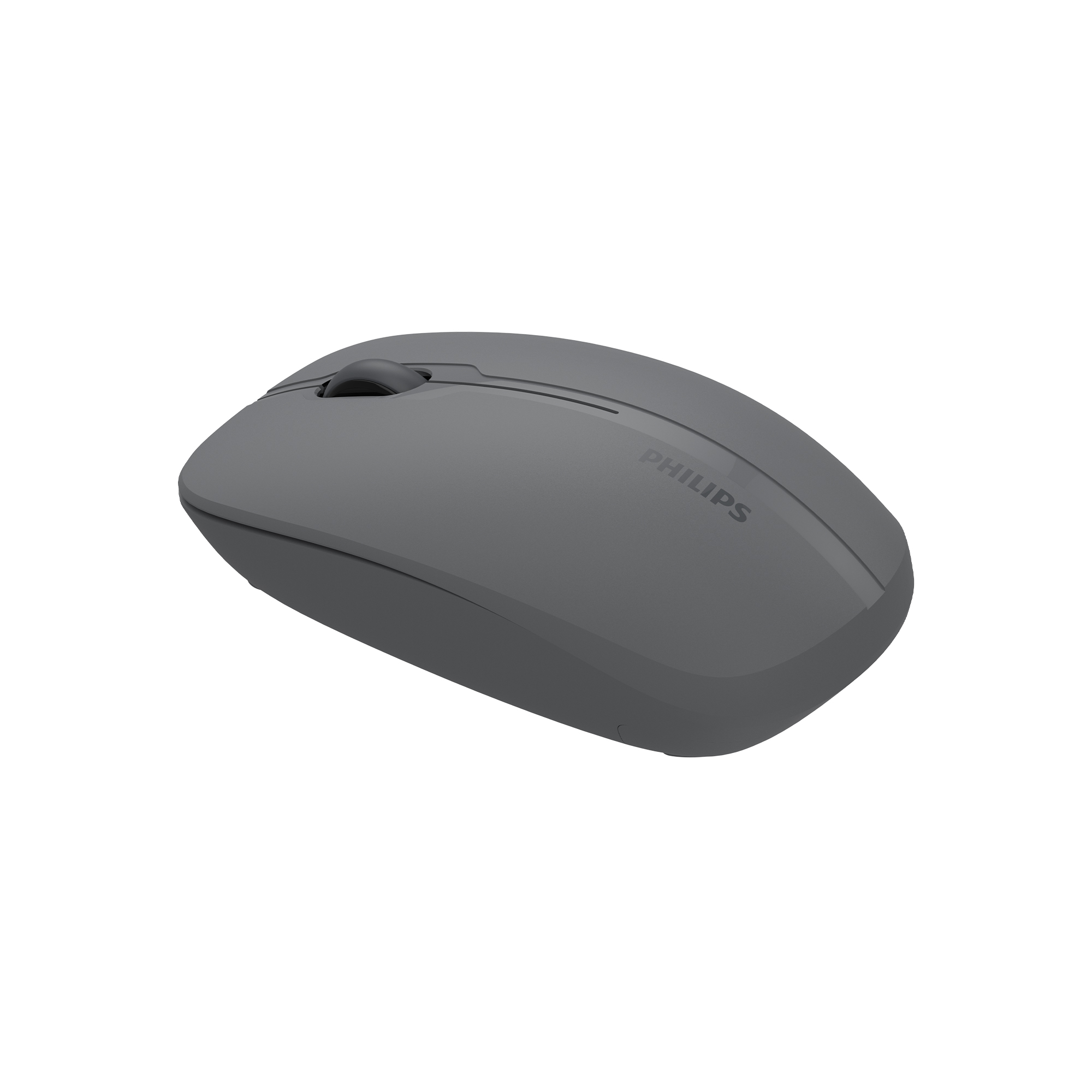 Philips SPK7418 Kablosuz Bluetooth 1600DPI 4 Tuşlu Optik Sessiz Mouse Gri - Görsel 4