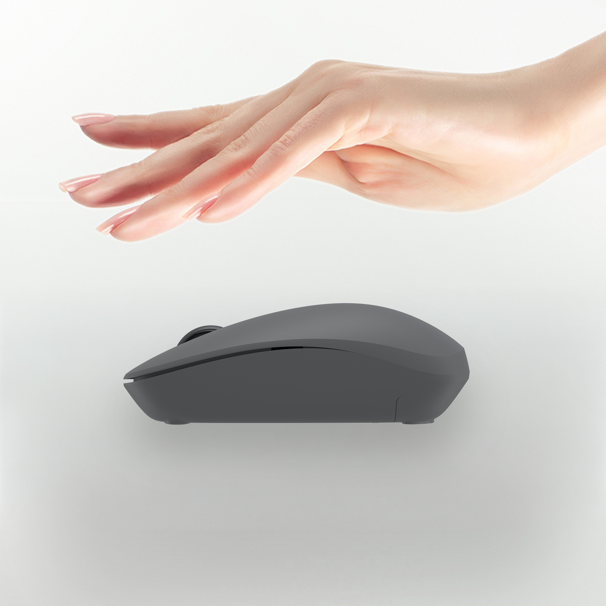 Philips SPK7418 Kablosuz Bluetooth 1600DPI 4 Tuşlu Optik Sessiz Mouse Gri - Görsel 8