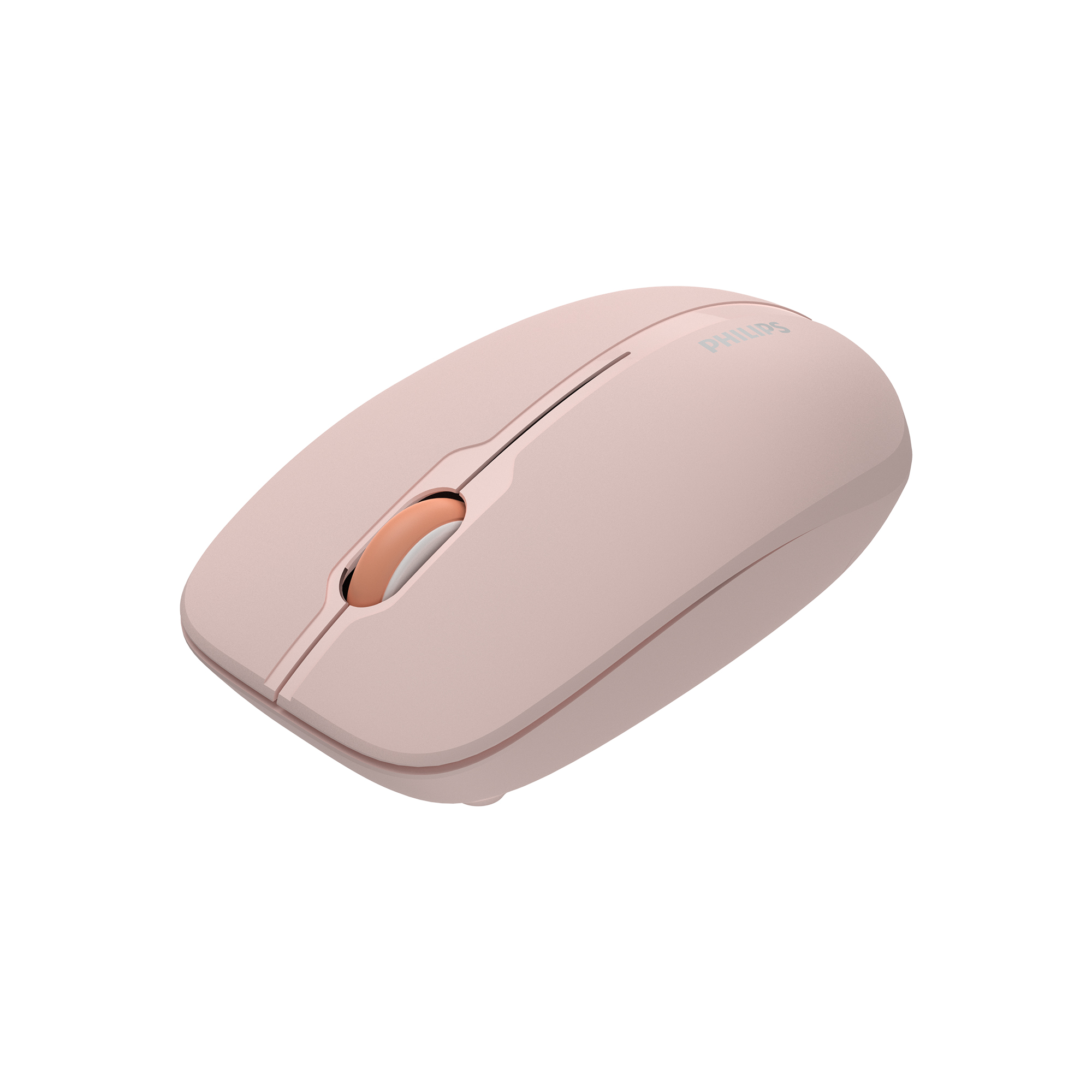 Philips SPK7418 Kablosuz Bluetooth 1600DPI 4 Tuşlu Optik Sessiz Mouse Pembe - Görsel 4