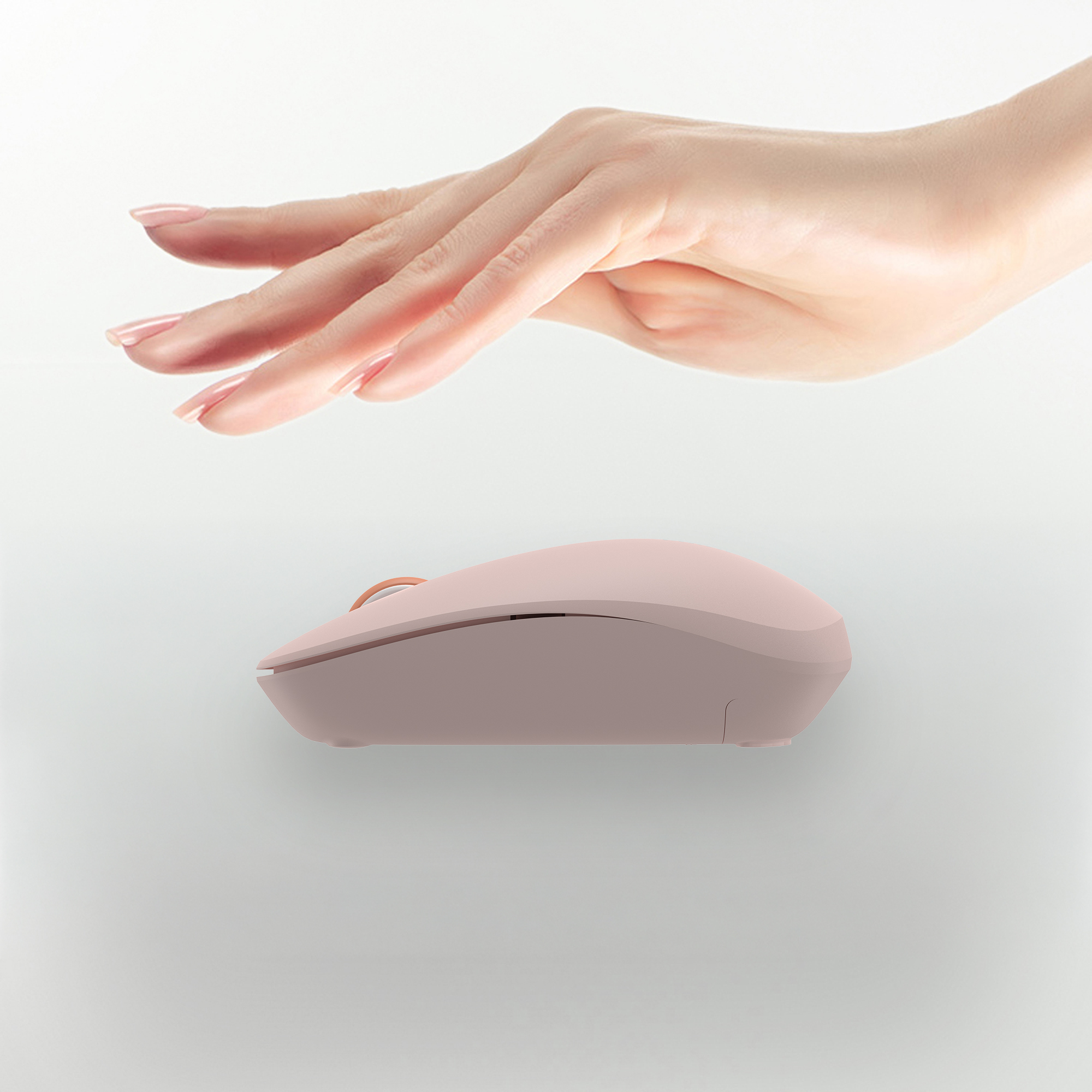 Philips SPK7418 Kablosuz Bluetooth 1600DPI 4 Tuşlu Optik Sessiz Mouse Pembe - Görsel 8