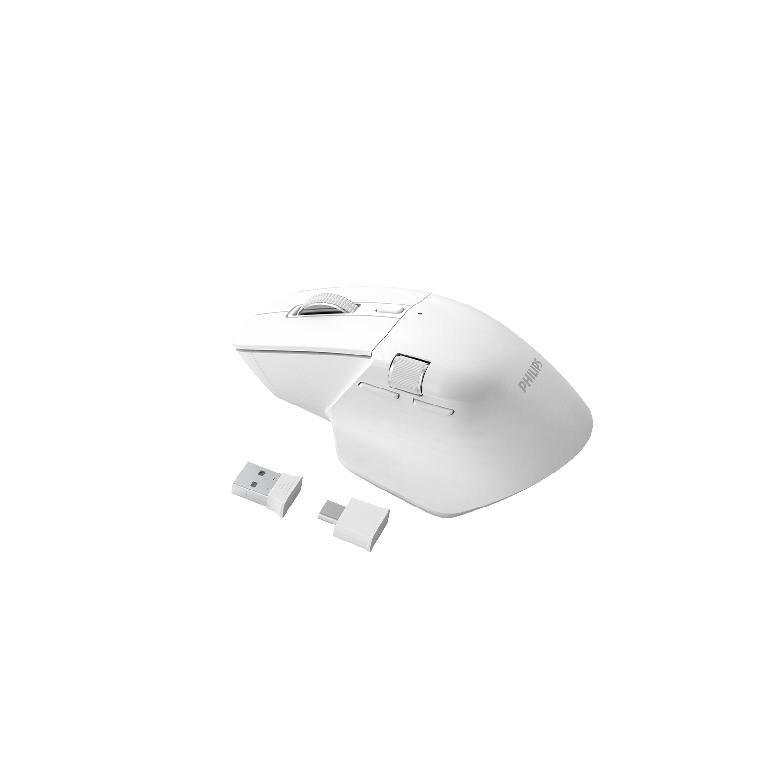 Philips SPK7858 Kablosuz 4000DPI 7 Tuşlu Optik Mouse Beyaz - Görsel 2