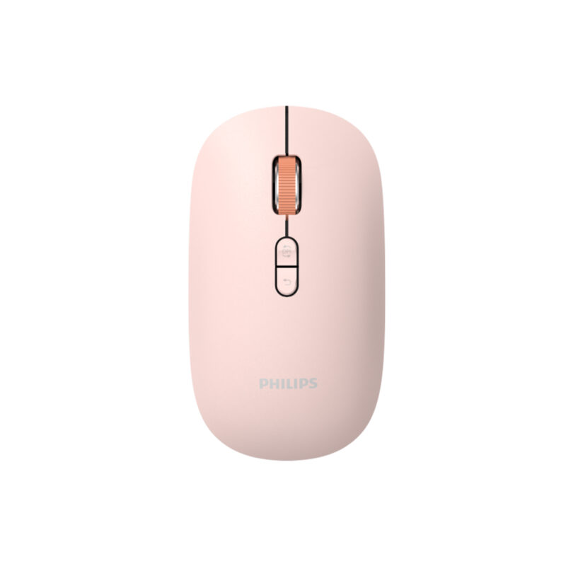 Philips SPK7508 Kablosuz 1600DPI 6 Tuşlu Dual Mod Optik Mouse Pembe