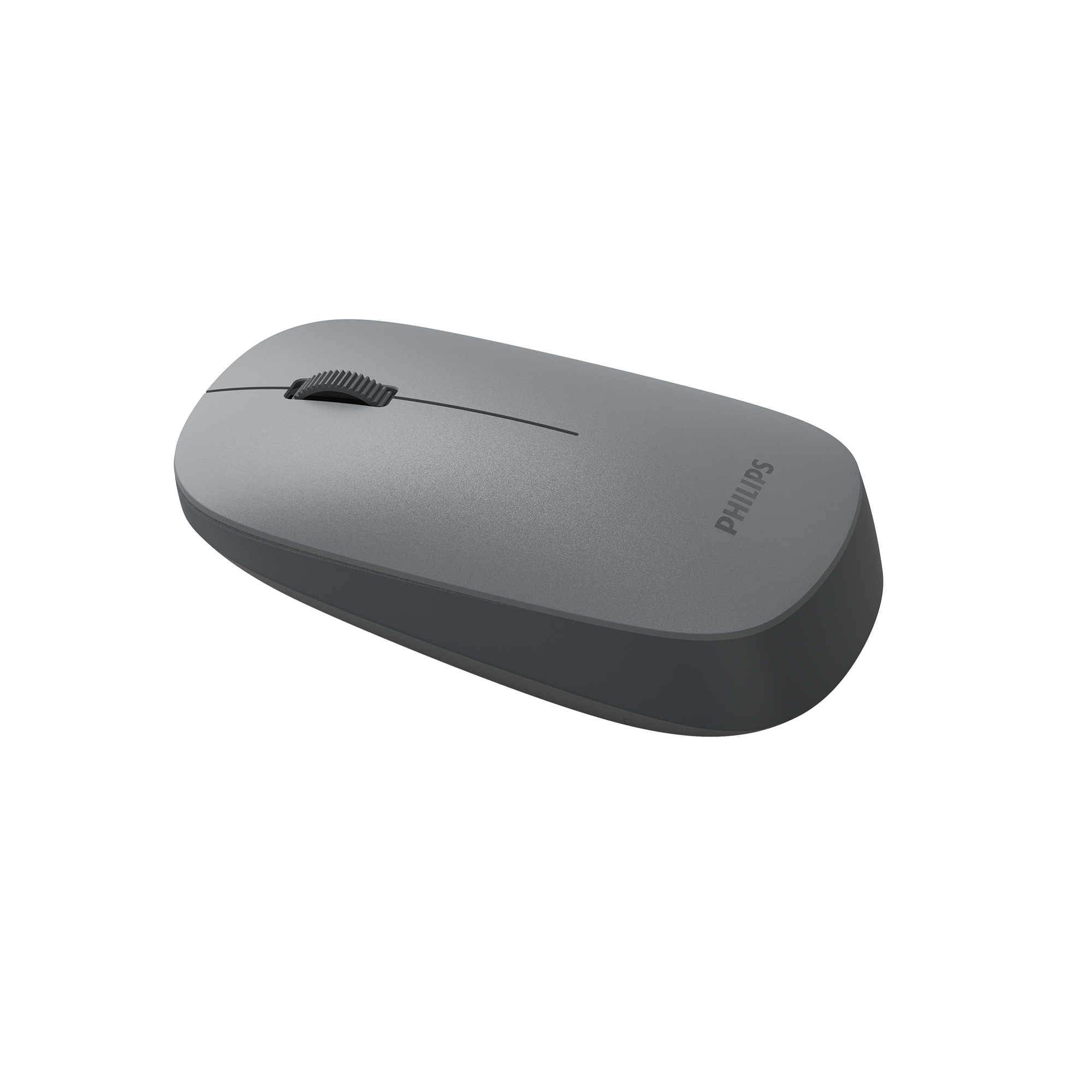 Philips SPK7438 Kablosuz Bluetooth 1600DPI 4 Tuşlu Optik Sessiz Mouse Gri - Görsel 2