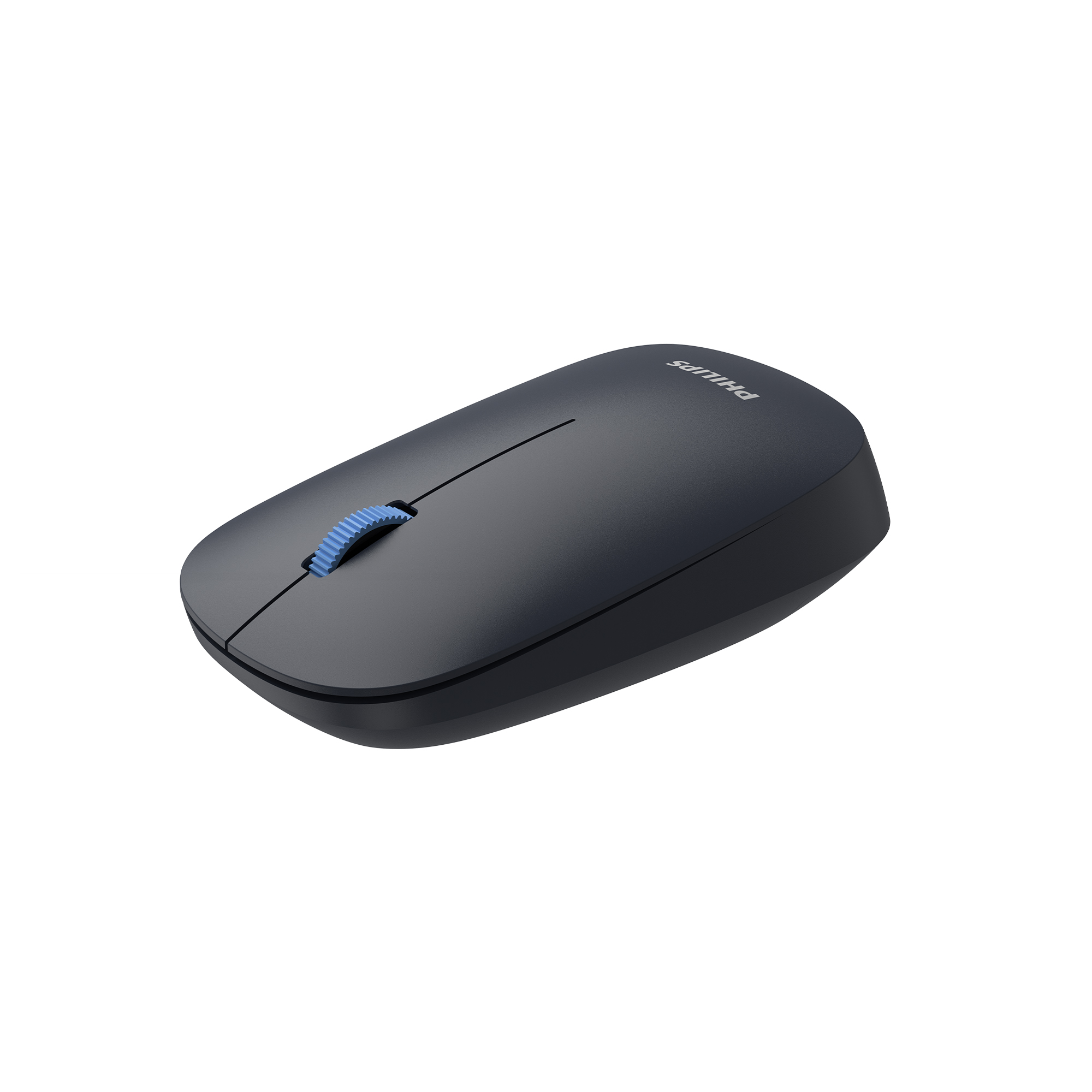 Philips SPK7438 Kablosuz Bluetooth 1600DPI 4 Tuşlu Optik Sessiz Mouse Lacivert - Görsel 2