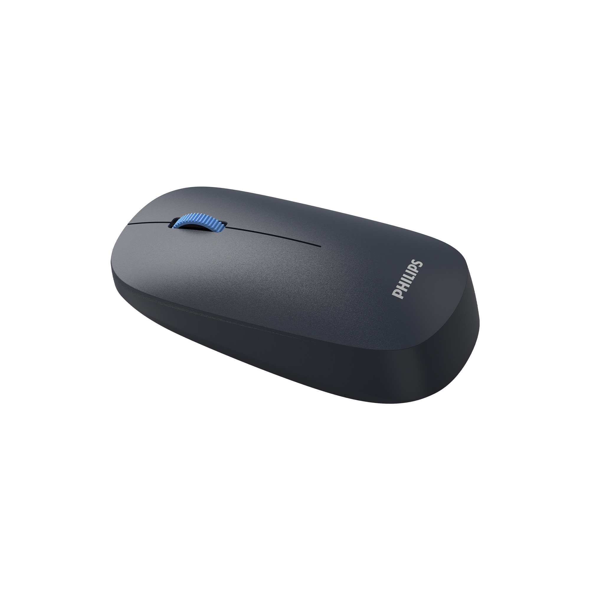 Philips SPK7438 Kablosuz Bluetooth 1600DPI 4 Tuşlu Optik Sessiz Mouse Lacivert - Görsel 3