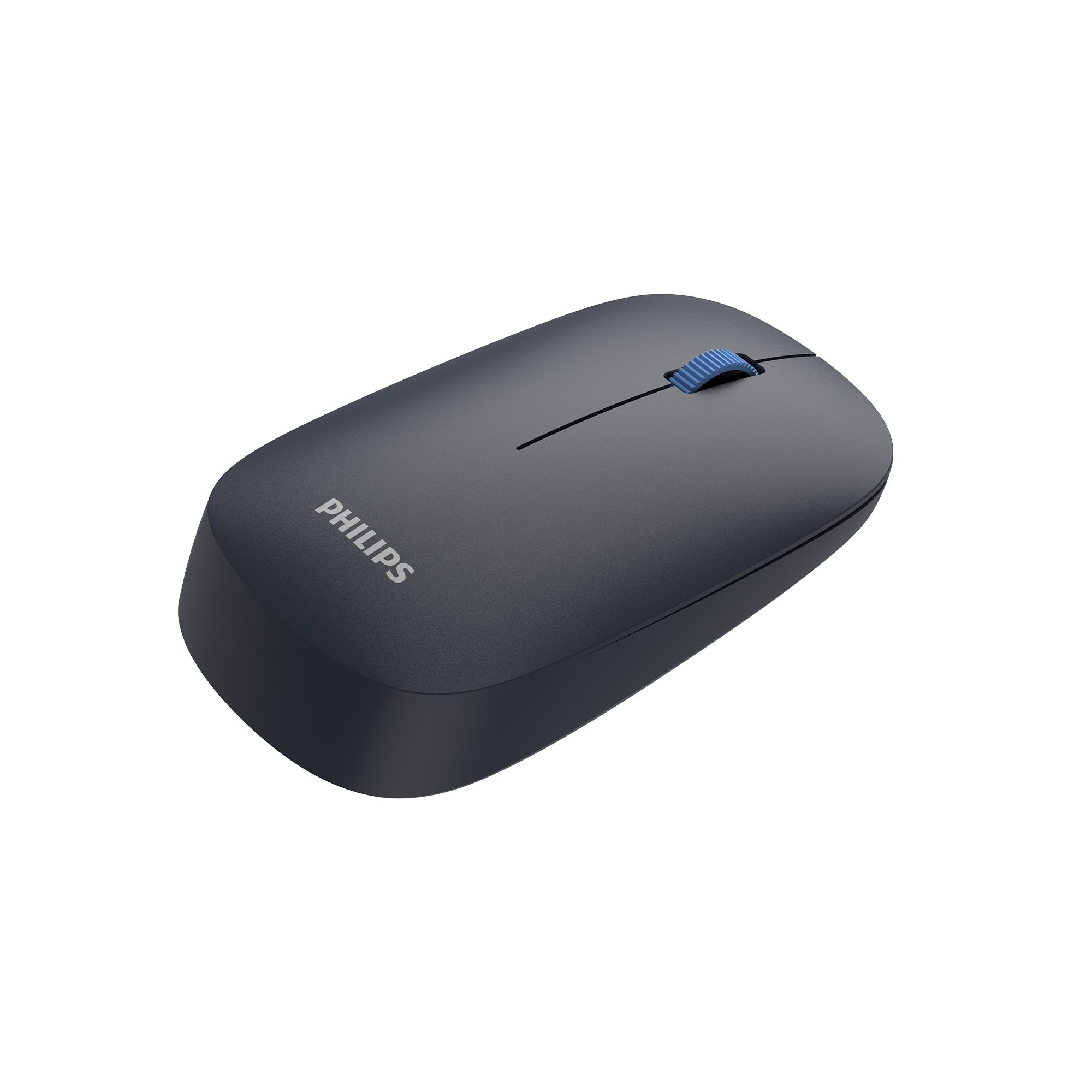 Philips SPK7438 Kablosuz Bluetooth 1600DPI 4 Tuşlu Optik Sessiz Mouse Lacivert - Görsel 4