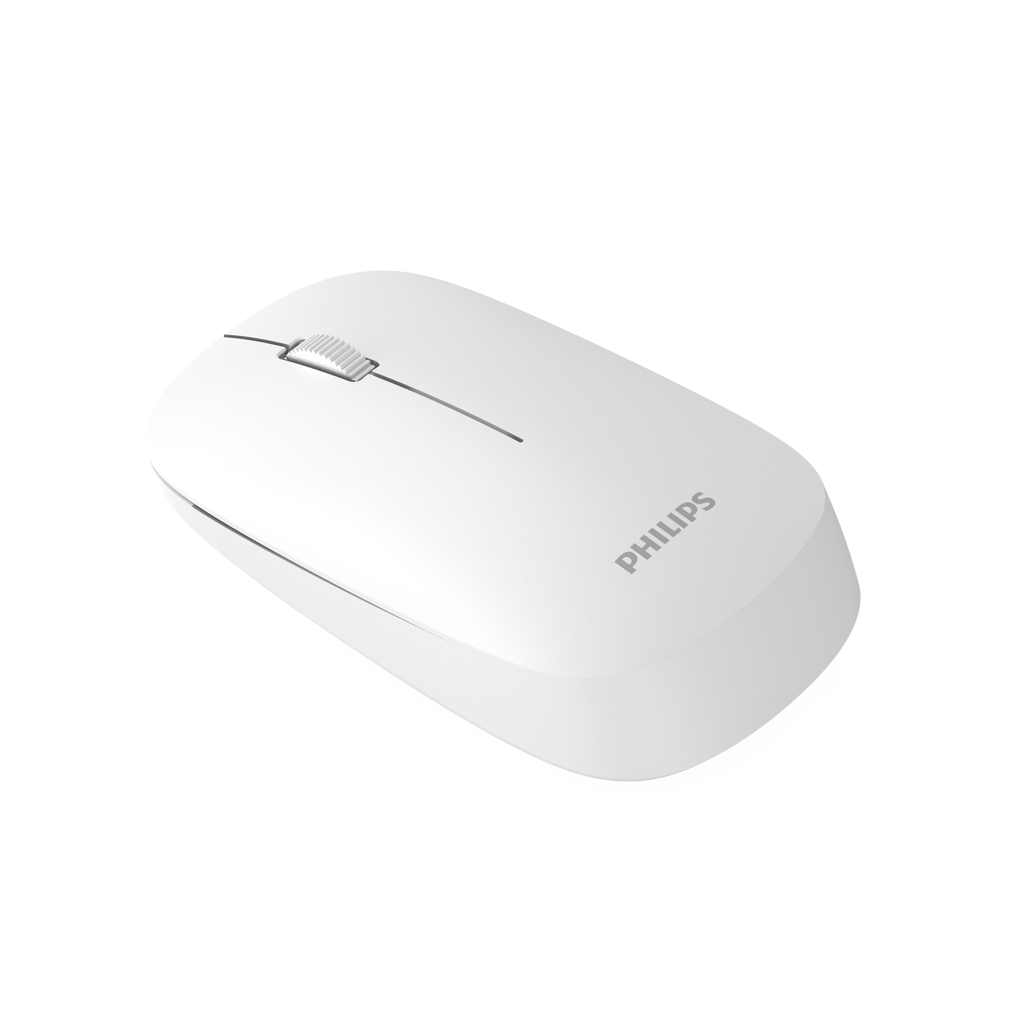 Philips SPK7438 Kablosuz Bluetooth 1600DPI 4 Tuşlu Optik Sessiz Mouse Beyaz - Görsel 2