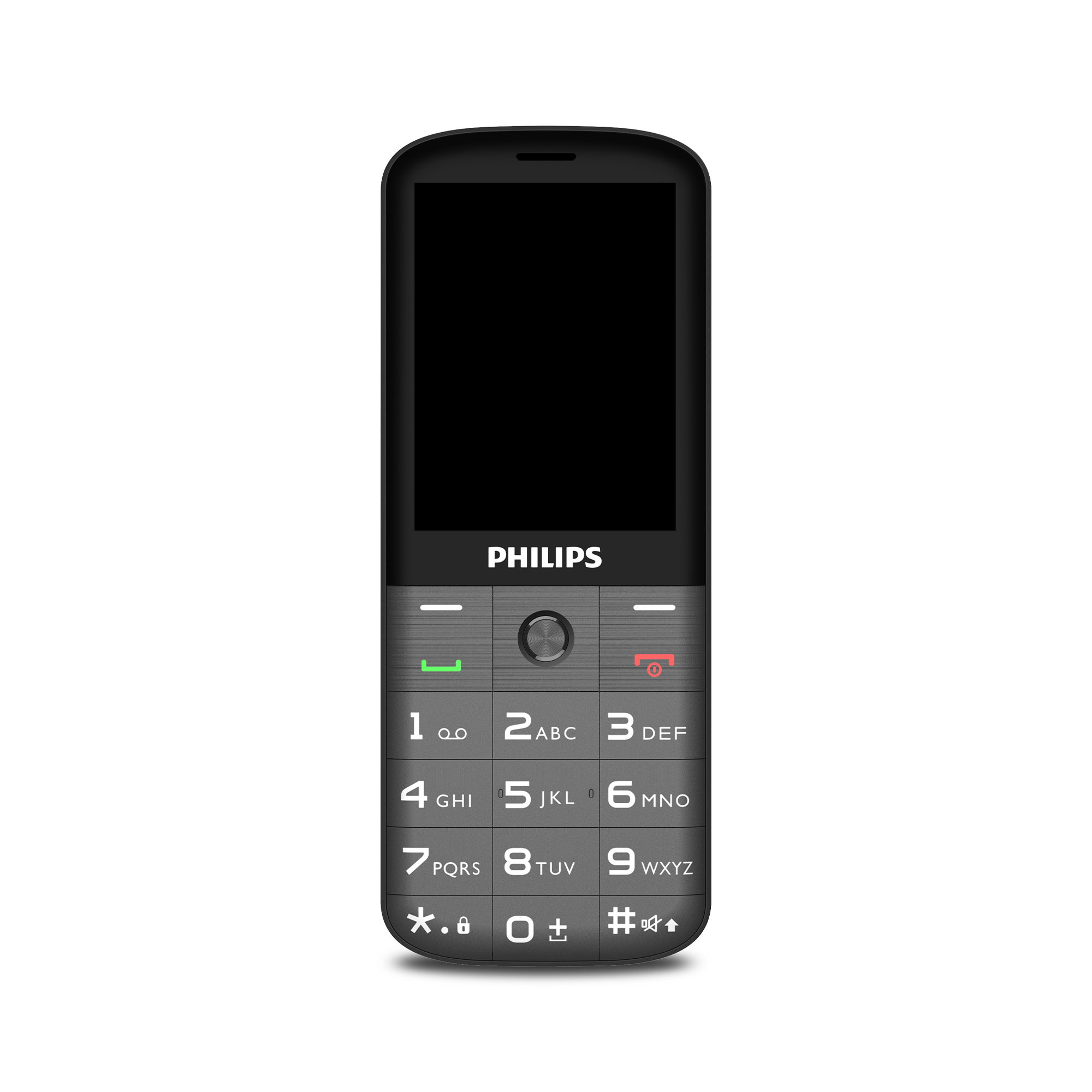 Philips Xenium E227 Kameralı Çift SIM Kartlı Tuşlu Cep Telefonu Siyah