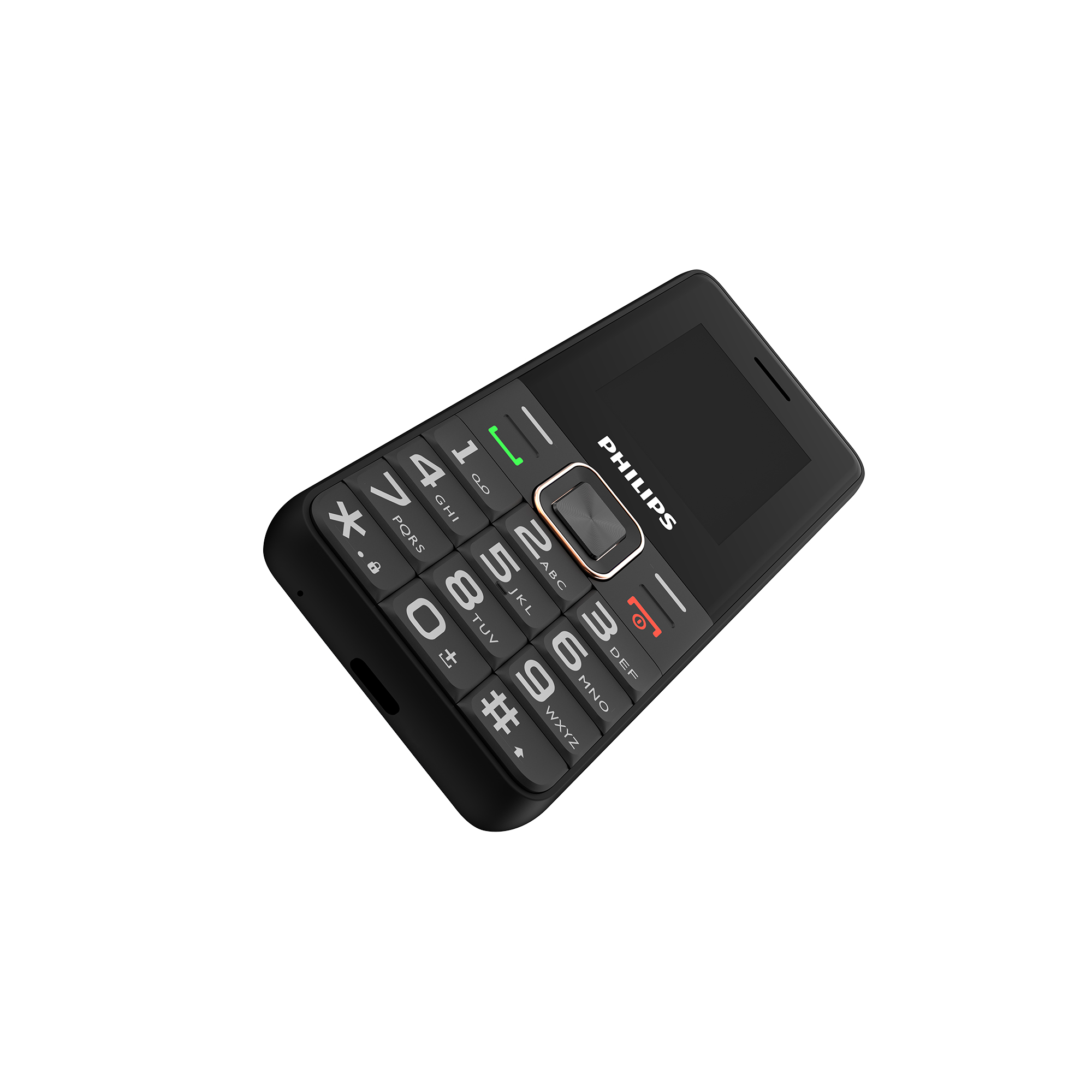 Philips Xenium E6105 4G Tuşlu Cep Telefonu Çift SIM Kartlı 1000 mAh Type-C Bluetooth FM Radyo Siyah - Görsel 14