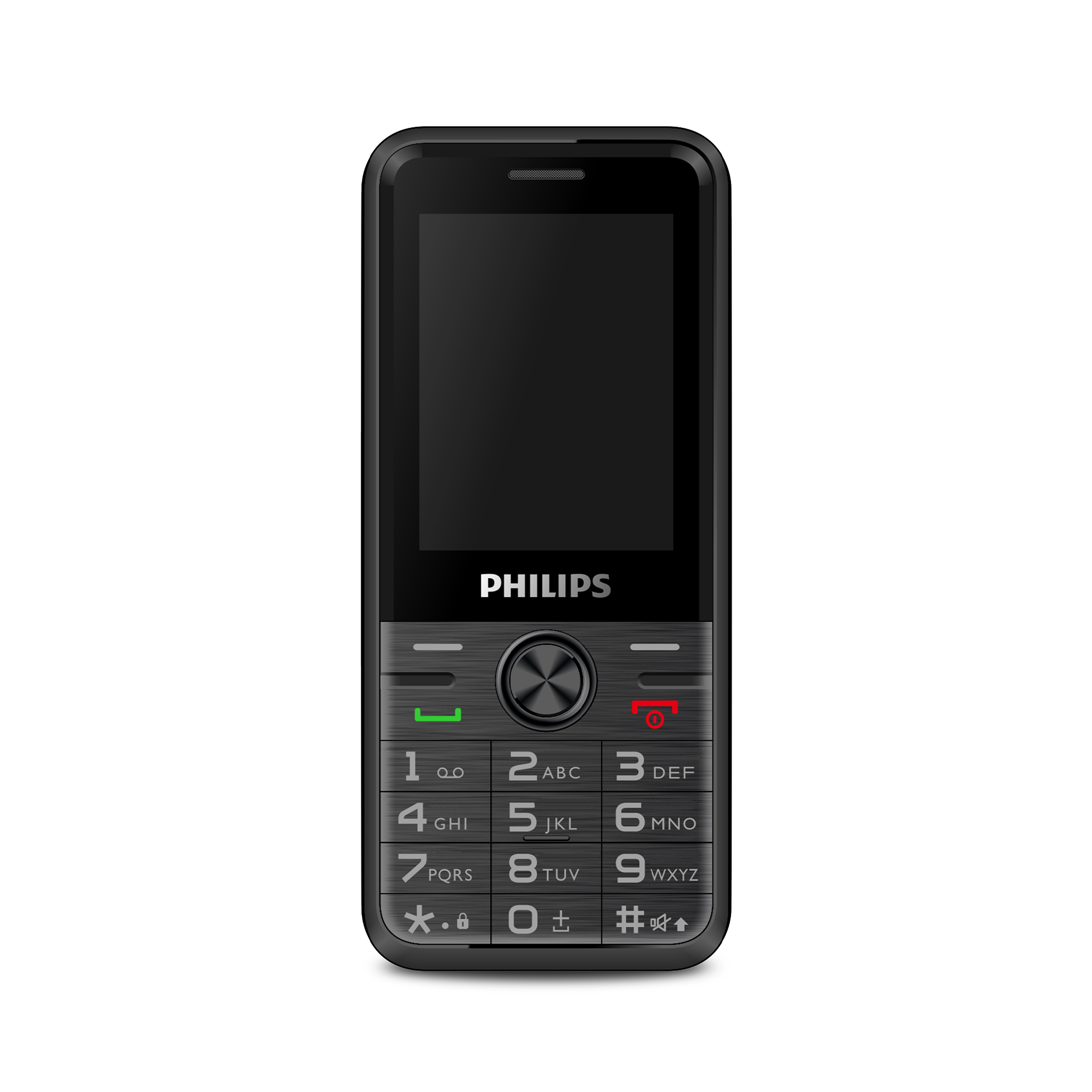 Philips Xenium E6500 4G VoLTE Kameralı Çift SIM 2.4 İnç 1700 mAh Tuşlu Cep Telefonu Siyah