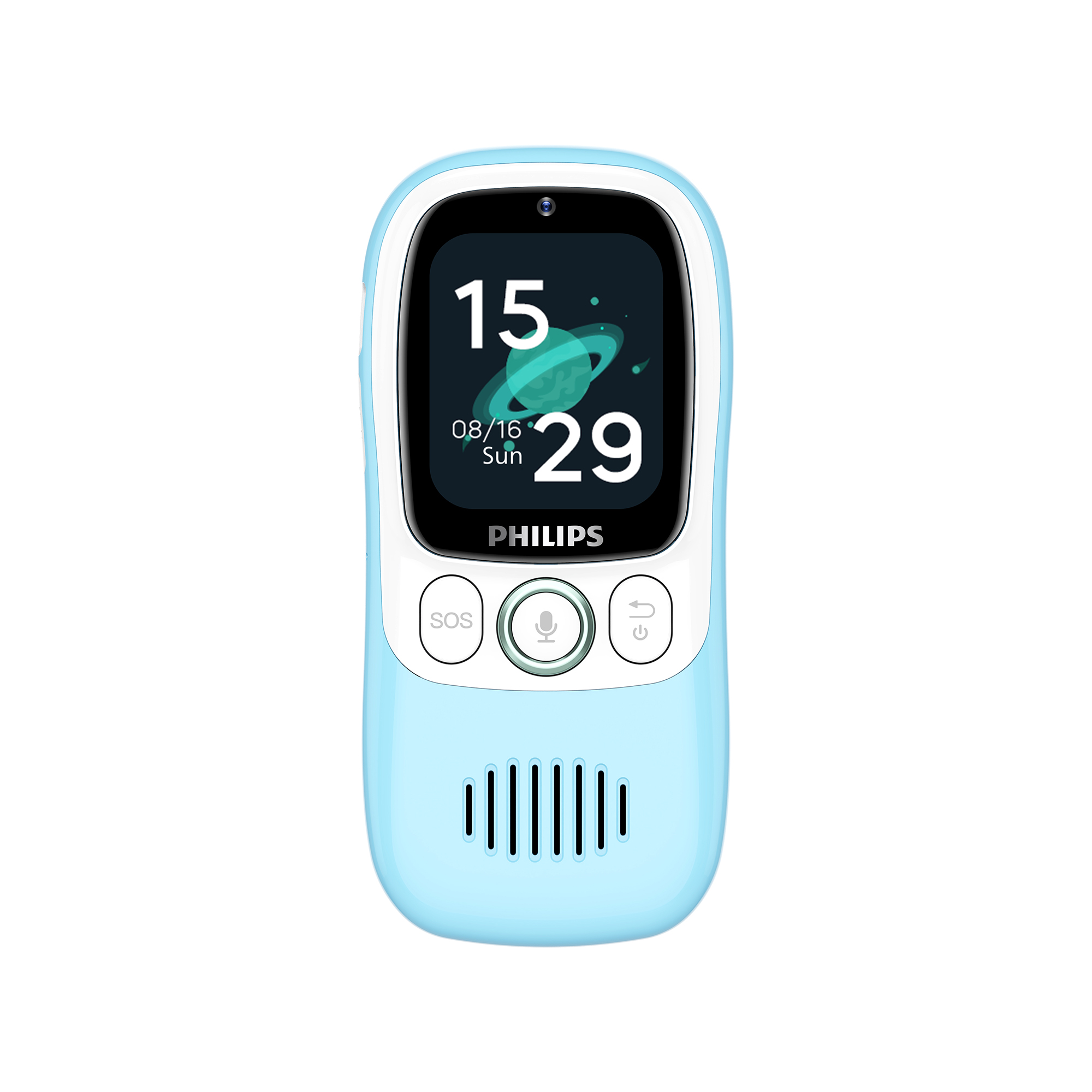 Philips E6802 4G Çocuk Telefonu GPS Konum Takibi Görüntülü Arama SOS Jarvis AI 1.83" Dokunmatik Ekran Mavi