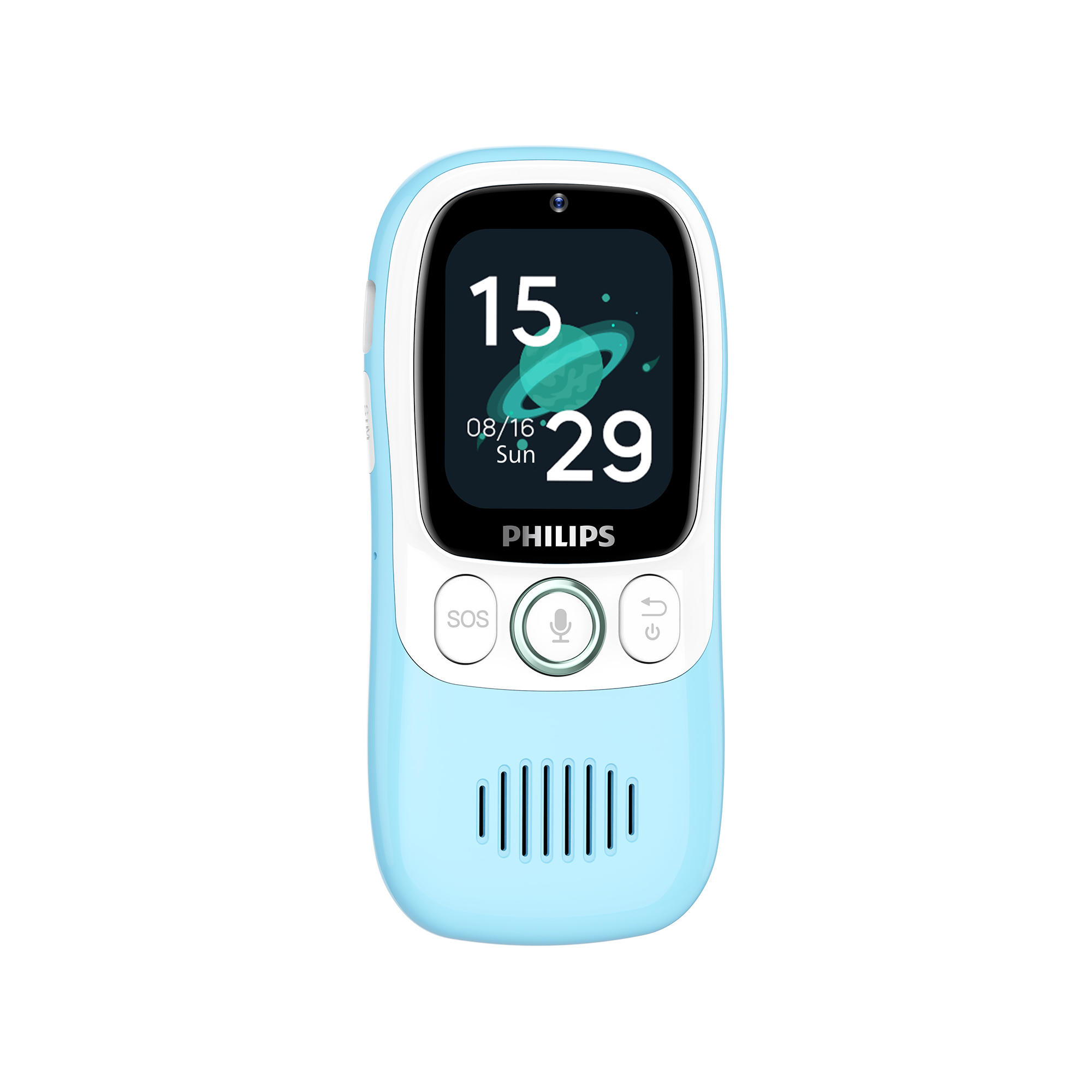 Philips E6802 4G Çocuk Telefonu GPS Konum Takibi Görüntülü Arama SOS Jarvis AI 1.83" Dokunmatik Ekran Mavi - Görsel 12