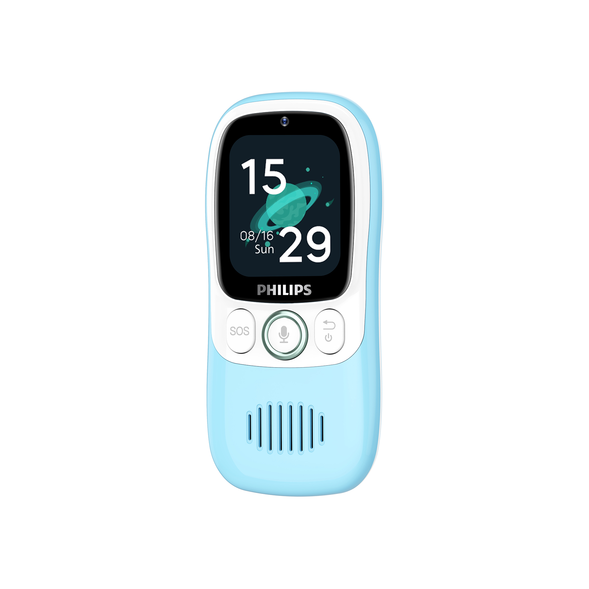 Philips E6802 4G Çocuk Telefonu GPS Konum Takibi Görüntülü Arama SOS Jarvis AI 1.83" Dokunmatik Ekran Mavi - Görsel 13
