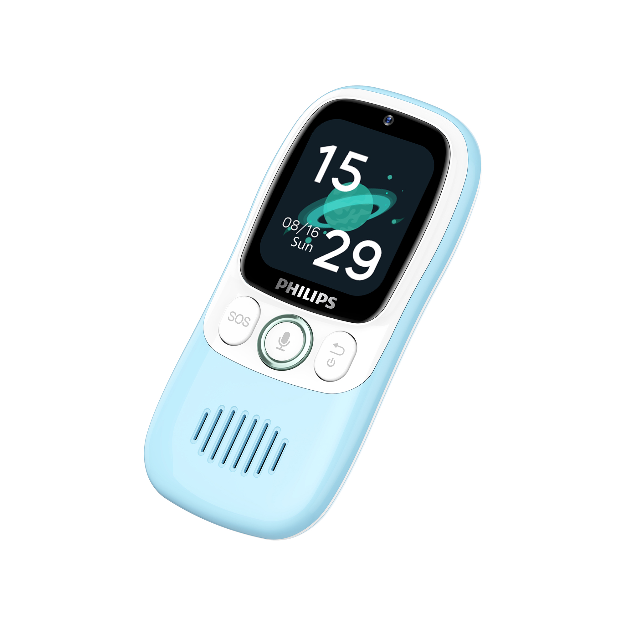 Philips E6802 4G Çocuk Telefonu GPS Konum Takibi Görüntülü Arama SOS Jarvis AI 1.83" Dokunmatik Ekran Mavi - Görsel 14